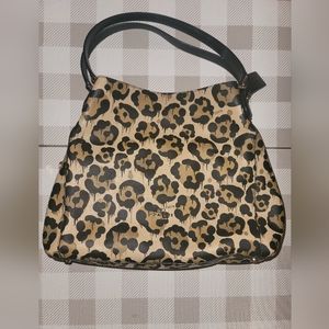 Coach leopard bag